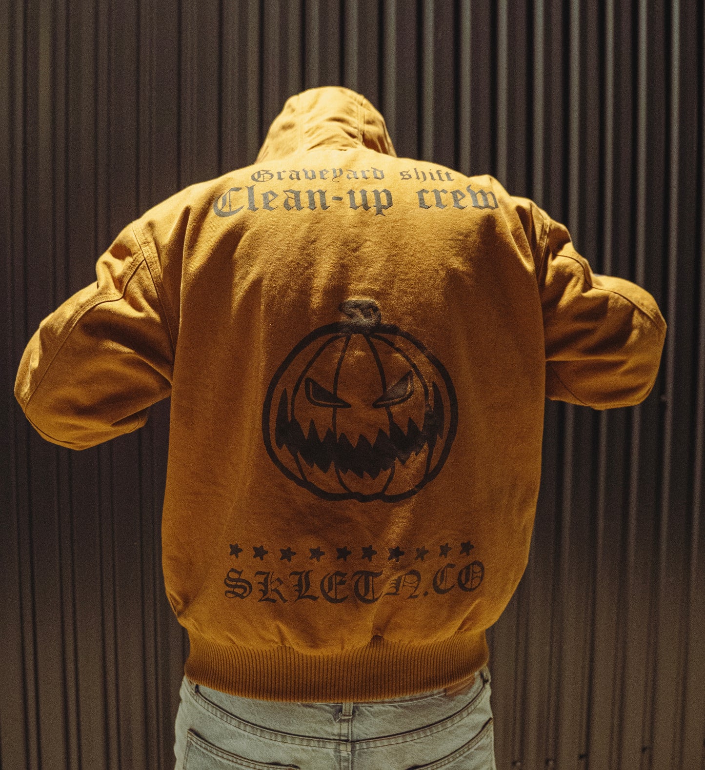 1/1 Carhartt Custom Grave Yard Shift Pre-Release Work Jacket LOT #006