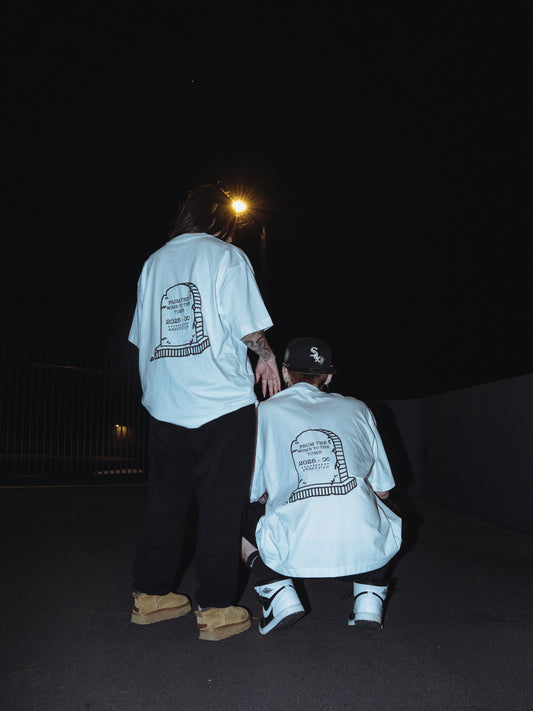 25 to Infinity T-shirt (White)