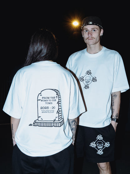 25 to Infinity T-shirt (White)